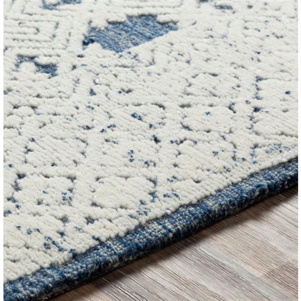 Surya Louvre Transitional Area Rug - 10-ft x 14-ft - Rectangular - Navy