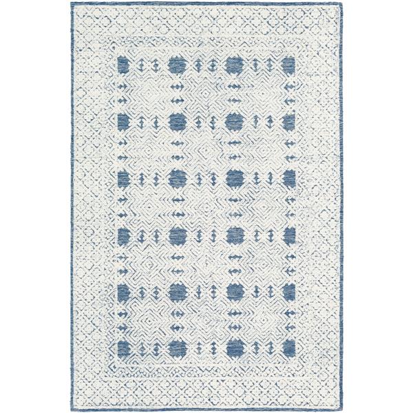 Surya Louvre Transitional Area Rug - 10-ft x 14-ft - Rectangular - Navy