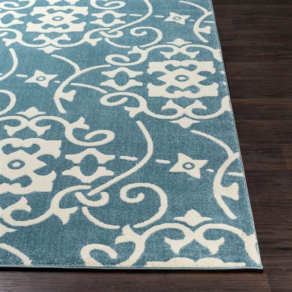 Surya Horizon Transitional Area Rug - 7-ft 10-in - Round - Blue
