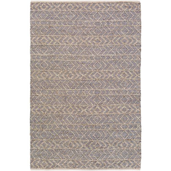 Surya Ingrid Texture Area Rug - 9-ft x 13-ft - Rectangular - Navy