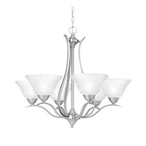 Thomas Lighting Prestige Chandelier - 3-Light - Brushed Nickel
