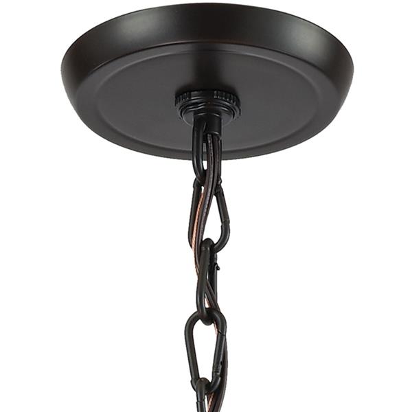 ELK Lighting Weaverton Chandelier - 3-Light - Oil Rubbed Bronze