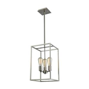 Thomas Lighting Williamsport Chandelier - 3-Light - Brushed Nickel