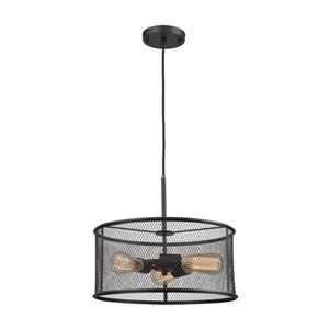 Thomas Lighting Williamsport Chandelier - 3-Light - Oil Rubbed Bronze