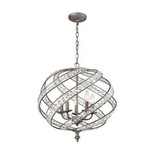 ELK Lighting Renaissance Chandelier - 5-Light - Weathered Zinc