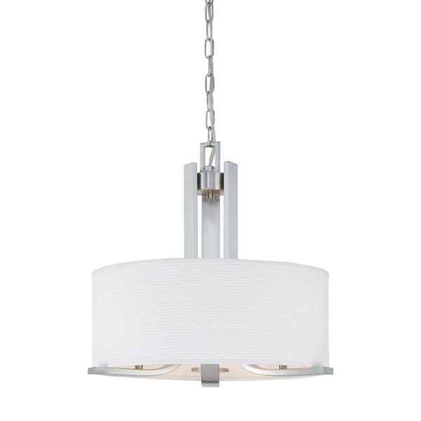 Thomas Lighting Pendenza Chandelier - 3-Light - Brushed Nickel