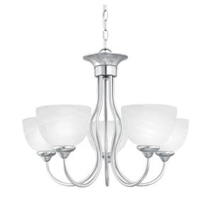 Thomas Lighting Tahoe Chandelier - 5-Light - Brushed Nickel