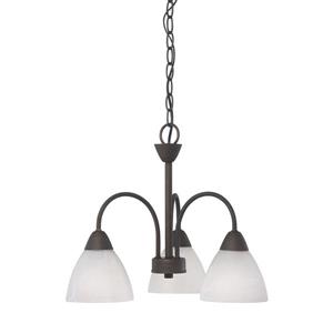 Thomas Lighting Tia Chandelier - 3-Light - Bronze