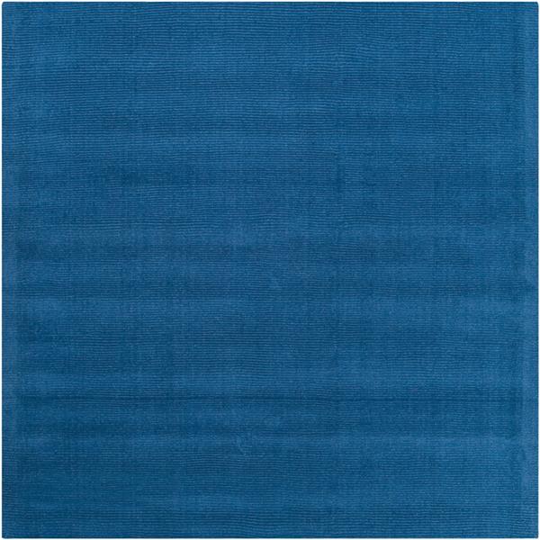 Surya Mystique Solid Area Rug - 8-ft - Square - Dark Blue