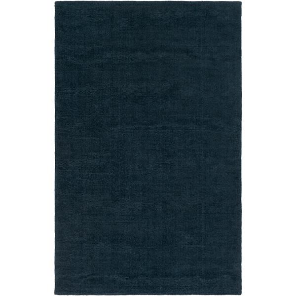 Surya Mystique Solid Area Rug 8ft x 11ft Rectangular Navy M340