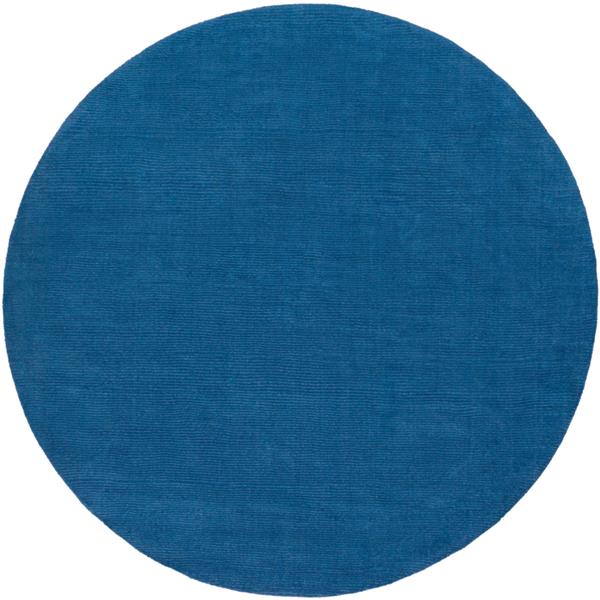 Surya Mystique Solid Area Rug - 8-ft - Round - Dark Blue M330-8RD | RONA