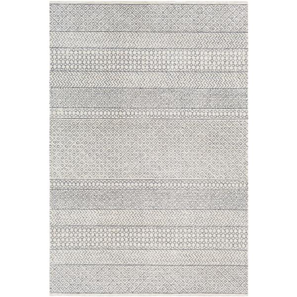 Surya Maroc Bohemian Area Rug - 8-ft x 10-ft - Rectangular - Charcoal