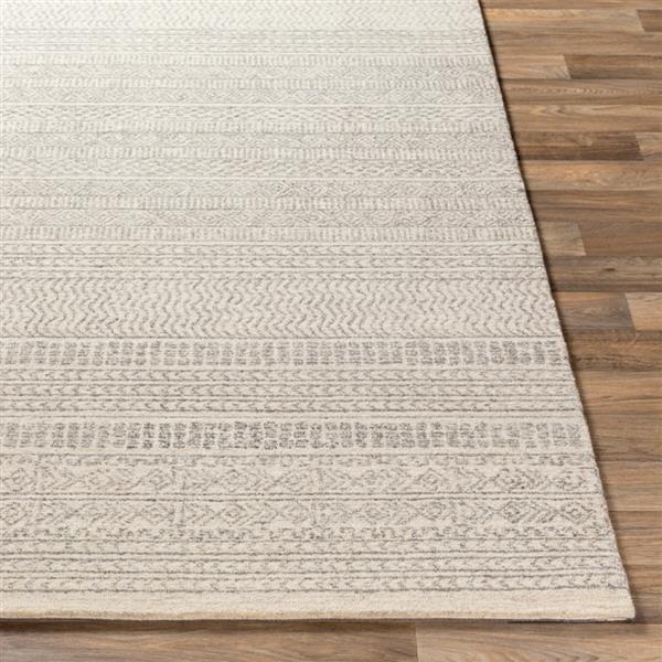 Surya Maroc Bohemian Area Rug - 2-ft 6-in x 6-ft - Rectangular - Beige