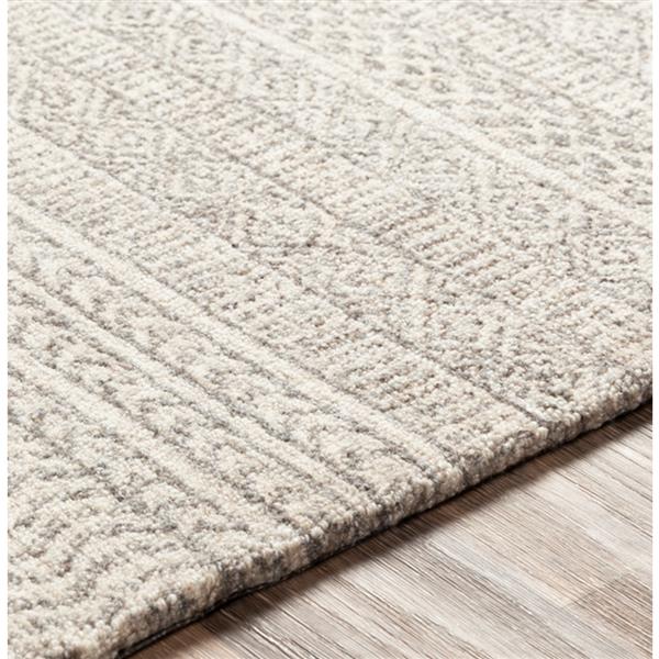 Surya Maroc Bohemian Area Rug - 2-ft 6-in x 6-ft - Rectangular - Beige