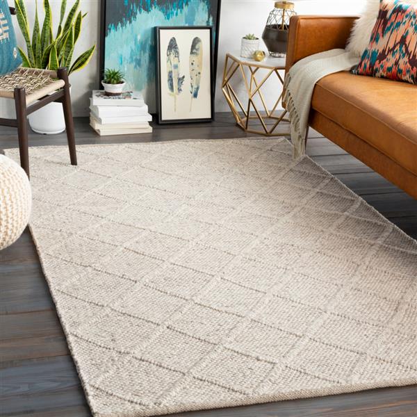Surya Napels Texture Area Rug - 8-ft x 10-ft - Rectangular - Camel