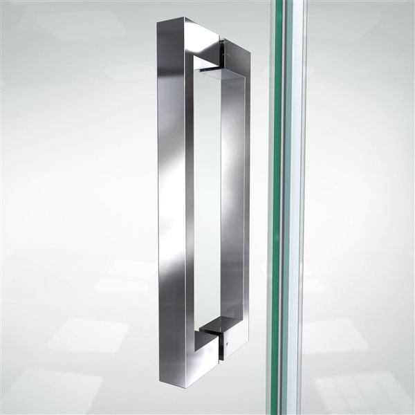 DreamLine Elegance-LS Shower Door - Frameless Design - 38.75-40.75-in - Chrome