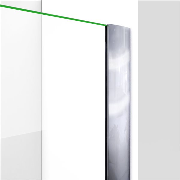 DreamLine Elegance-LS Shower Door - Frameless Design - 25.25-27.25-in - Chrome