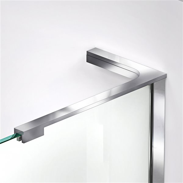 DreamLine Elegance-LS Shower Door - Frameless Design - 57.75-59.75-in - Chrome