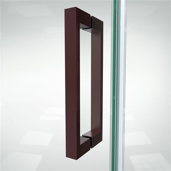 DreamLine Elegance-LS Shower Door - Frameless Design - 38-40-in - Oil Rubbed Bronze