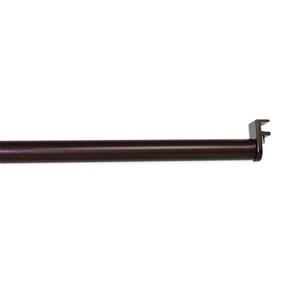 Versailles Home Fashions 25-45-in Double Up Curtain Rod - expresso