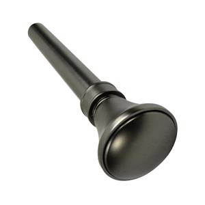 Versailles Home Fashions 86-144-in Lexington Rod with Flare Finial - Slate