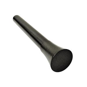 Tringle à rideaux ajustable avec embouts évasés, 84 -150 po, graphite