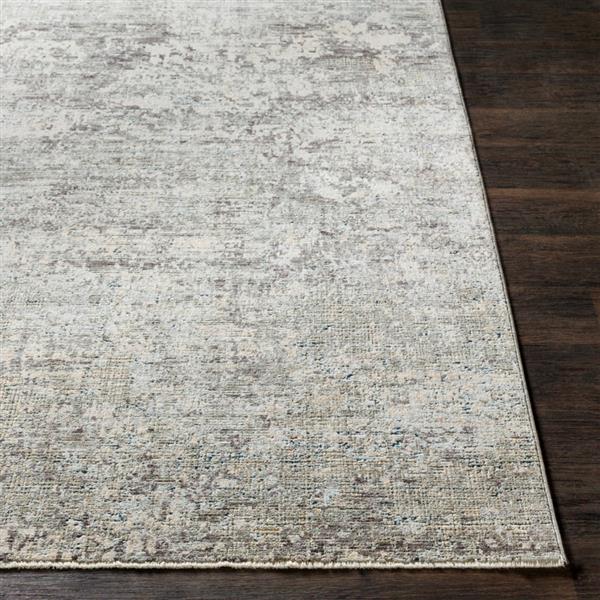 Surya Presidential Modern Area Rug - 7-ft 10-in - Round - Gray