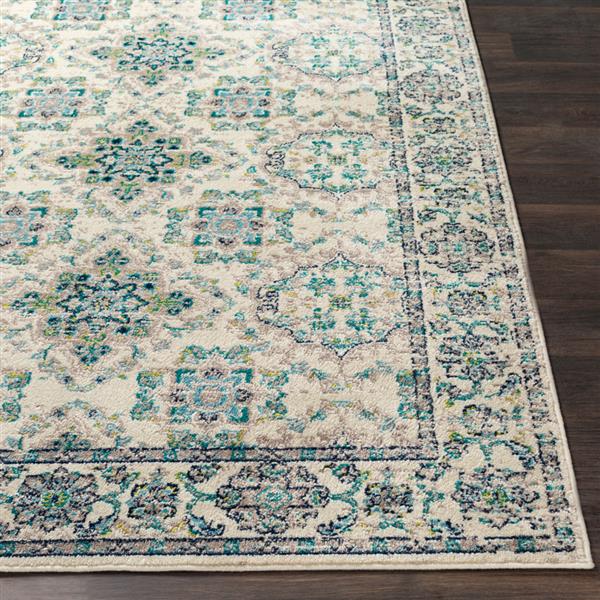 Surya Paramount Transitional Area Rug - 8-ft 10-in x 12-ft 9-in - Rectangular - Teal
