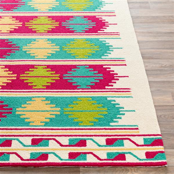 Surya Rain Indoor/Outdoor Area Rug 3ft x 5ft Rectangular Multi