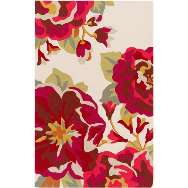 Surya Rain Indoor/Outdoor Area Rug 9ft x 12ft Rectangular Red