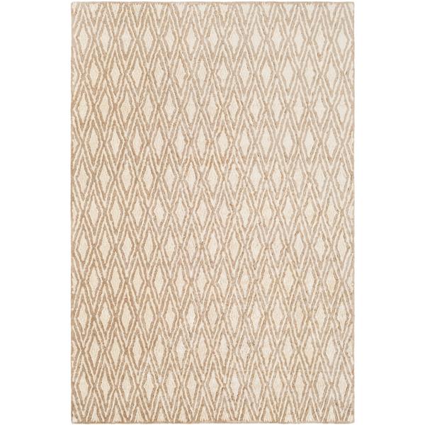 Surya Quartz Modern Area Rug - 4-ft x 6-ft - Rectangular - Cream ...