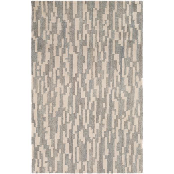 Surya Pyrenees Modern Area Rug - 8-ft x 10-ft - Rectangular - Tan ...