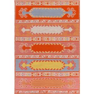Surya Sajal Indoor/Outdoor Area Rug - 8-ft x 10-ft - Rectangular - Rose