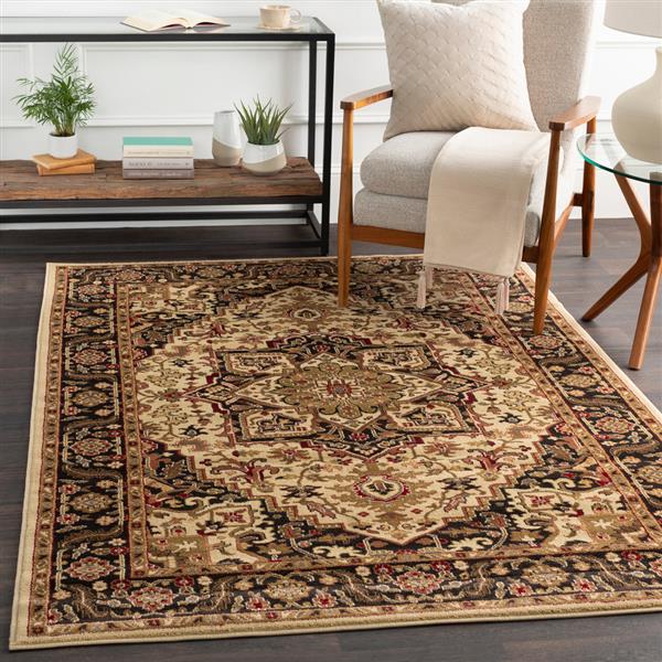 Surya Riley Traditional Area Rug 7ft 10in x 10ft 10in