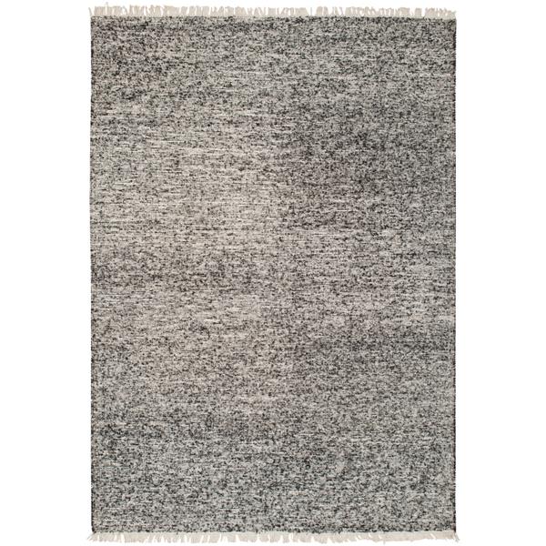 Surya Rex Texture Area Rug - 8-ft x 10-ft - Rectangular - Black REX4000 ...