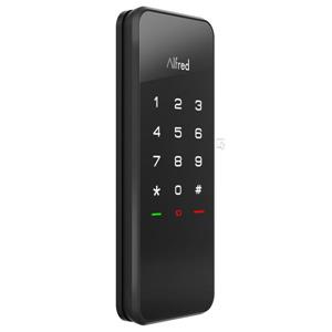 Alfred DB1 Series Black-Cylinder Lighted Keypad Built-In Z-Wave - Black