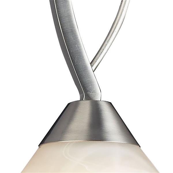 ELK Lighting Elysburg Mini Pendant Light - 1-Light - Satin Nickel