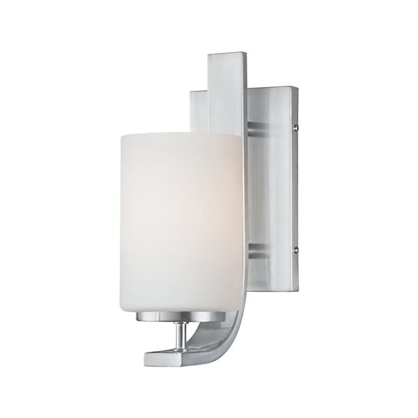 Thomas Lighting Pendenza Wall Sconce - 1-Light - 4.5-in x 10-in - Brushed Nickel