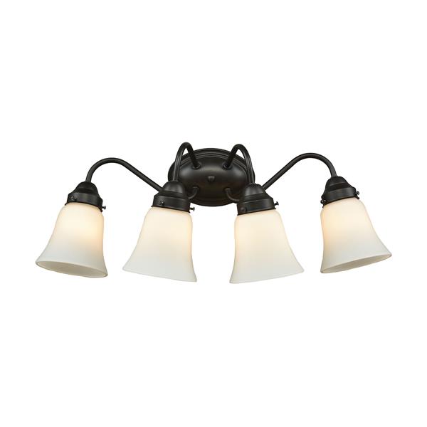 Thomas Lighting Califon Bathroom Vanity Light - 4-Light - 22-in - Oil Rubbed Bronze