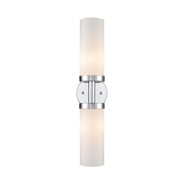 Thomas Lighting Bath Essentials Wall Sconce - 2-Light - 20-in x 17-in - Chrome