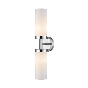 Thomas Lighting Bath Essentials Wall Sconce - 2-Light - 20-in x 17-in - Chrome