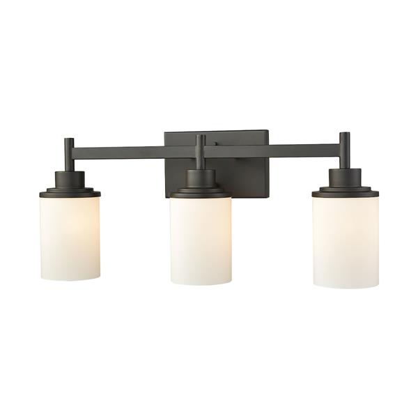 Thomas Lighting Belmar Bathroom Vanity Light - 3-Light - 25-in - Oil Rubbed Bronze