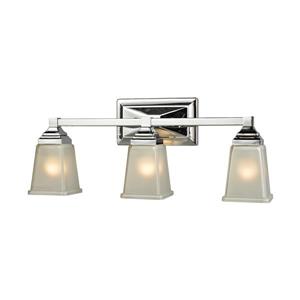Thomas Lighting Sinclair Bathroom Vanity Light - 3-Light - 23-in - Polished Chrome