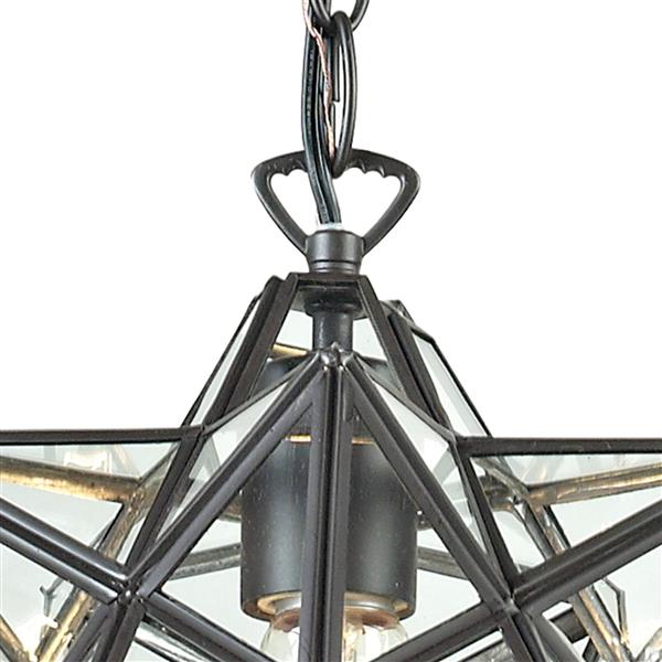 ELK Home Star Mini Pendant Light - 1-Light - 11-in - Oiled Bronze