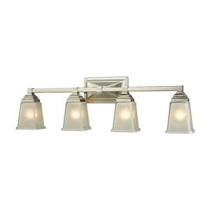 Thomas Lighting Sinclair Bathroom Vanity Light - 4-Light - 30.5-in - Brushed Nickel