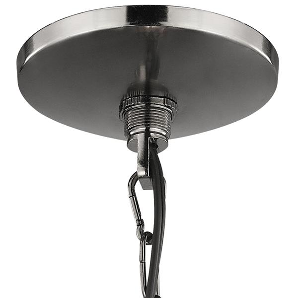 ELK Home Moravian Star Pendant Light - 1-Light - Antique Mercury