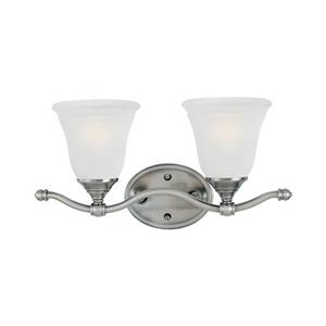 Thomas Lighting Harmony Wall Sconce - 2-Light - 16-in x 19-in - Satin Pewter
