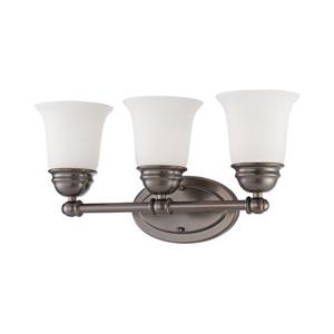 Thomas Lighting Bella Bathroom Vanity Light - 3-Light - 19.75-in - Oiled Bronze