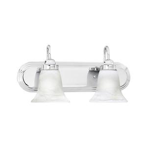 Thomas Lighting Homestead Bathroom Vanity Light - 2-Light - 21-in - Chrome