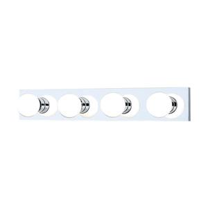Thomas Lighting Vanity Strips Bathroom Vanity Light - 4-Light - 5-in - Chrome